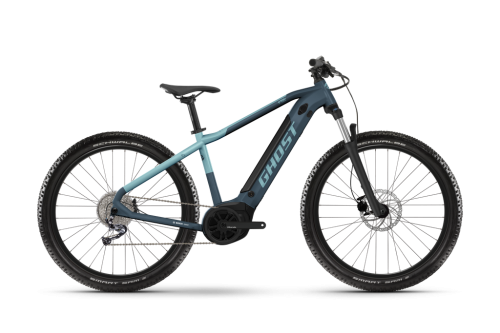 Przejdź do produktu GHOST E-TERU ESSENTIAL Uni dark gray/met. light blue - glossy 2025