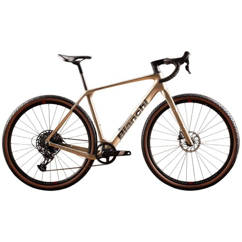 Przejdź do produktu Bianchi ARCADEX COMP Velomann - Apex -  Gravel Carbon 2025 - metal sand / graphite glossy