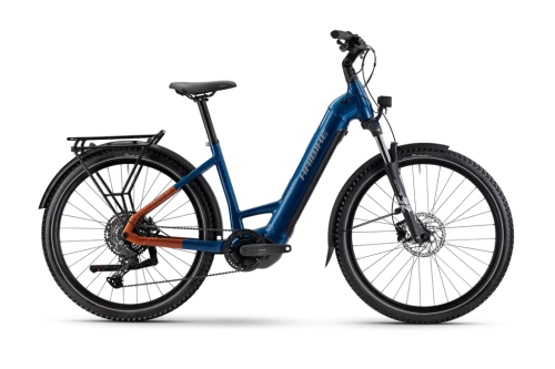 Przejdź do produktu Haibike TREKKING 4 - Low Low blue/orange/silver 2025