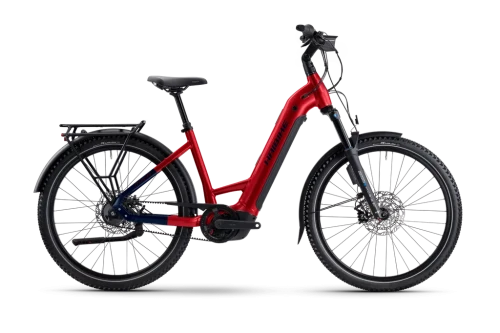 Przejdź do produktu Haibike TREKKING 9 ABS - Low Low dynamite red/blue 2025
