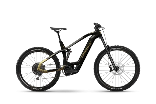 Przejdź do produktu Haibike ALLMTN CF 8 MTB Fully black/gold - gloss 2024