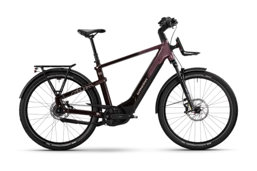 Przejdź do produktu Winora Yakun R5 - High High red/violet red - gloss 2025
